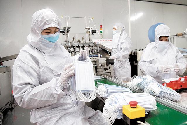 老河口医用口罩生产线正式投产 助力疫情防控物资保障